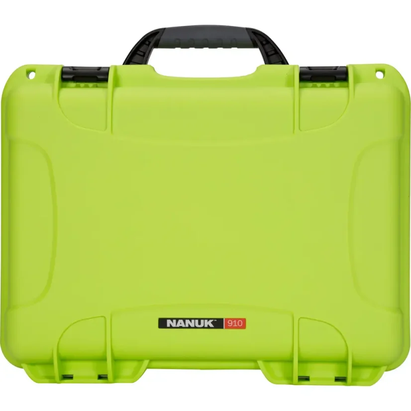 Nanuk 910 Case with Foam - Lime