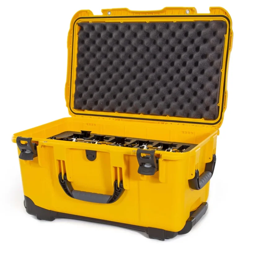 Nanuk 938 Case with Foam insert for 6UP - Yellow