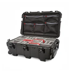 Nanuk 962 Case w/padded divider / Mesh Lid Organizer - Black
