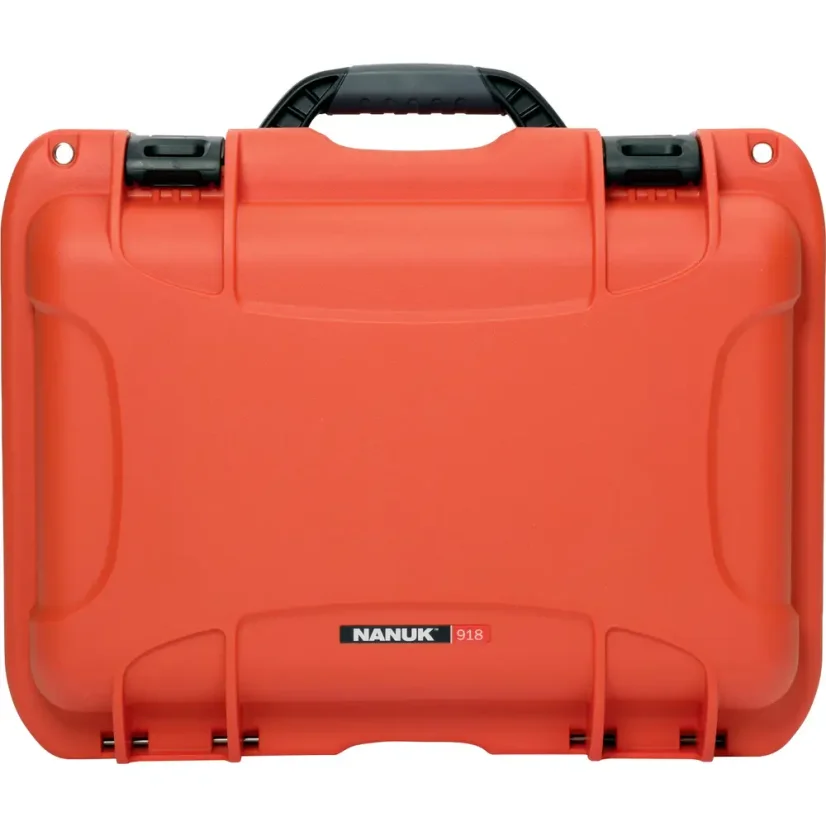 Nanuk 918 Case with Foam insert for revolver – Orange
