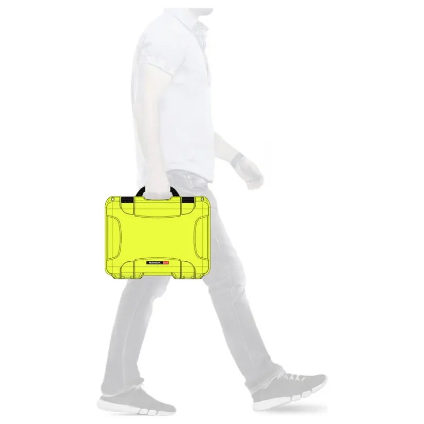Nanuk 910 Case with Foam - Lime