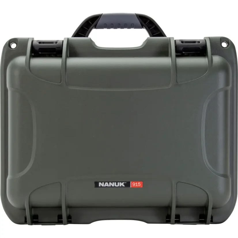 Nanuk 915 Case w/padded divider - Olive