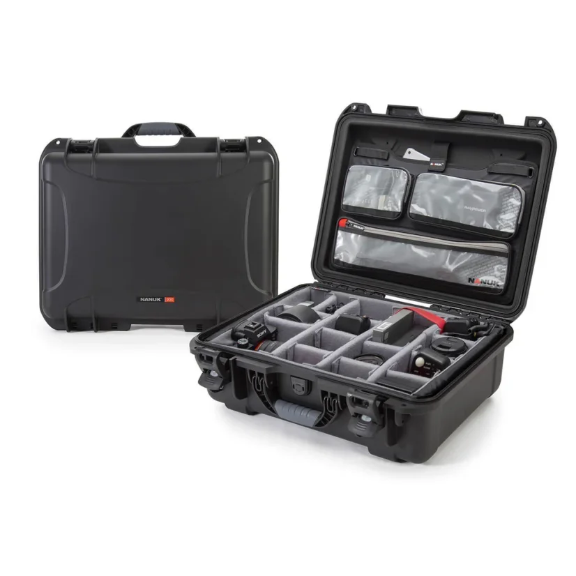 NANUK 930 Pro Photo Kit - Black