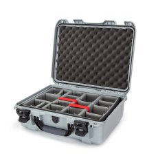Nanuk 930 Case w/padded divider - Silver