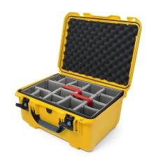 Nanuk 933 Case w/padded divider - Yellow