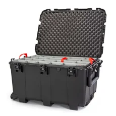 Nanuk 975 W Case w/Padded Dividers - Wheels only - Black