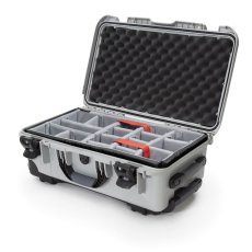 Nanuk 935 Case w/padded divider - Silver