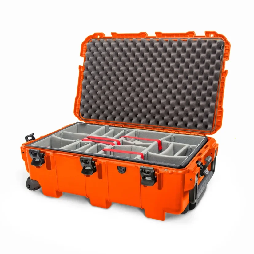 Nanuk 962 Case w/padded divider - Orange Nanuk 962 Case w/padded divider - Orange