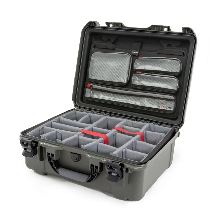 NANUK 940 Case Pro Photo Kit - Olive