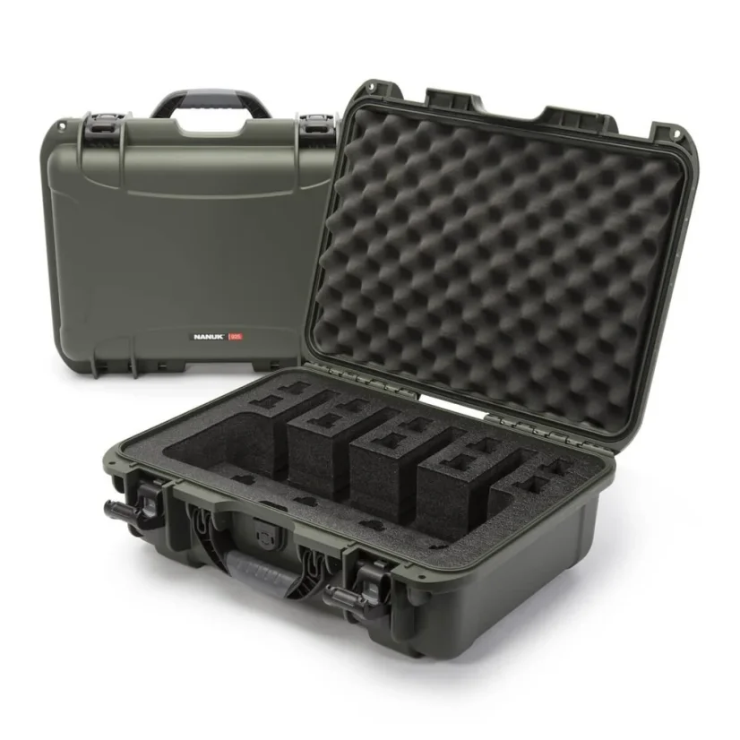 NANUK 925 4 Up Gun Case - Olive