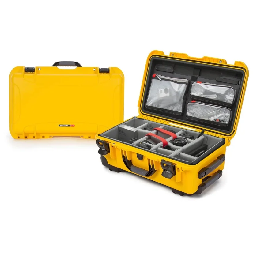 Nanuk 935 Case Pro Photo Kit  - Yellow