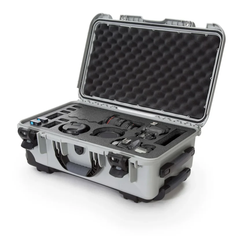 Nanuk 935 Case with Foam for 2 bodies DSLR – Silver
