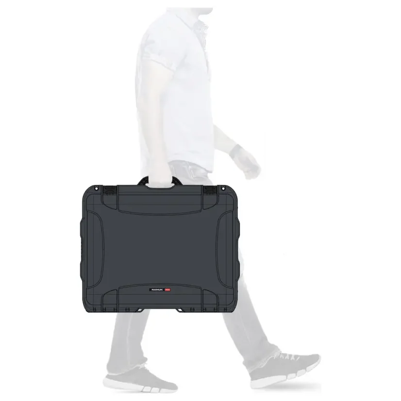Nanuk 950 Case w/padded divider - Graphite