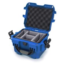 Nanuk 908 Case w/padded divider - Blue