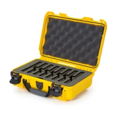 Nanuk 909 Case with Foam insert for 8 Knives - Yellow