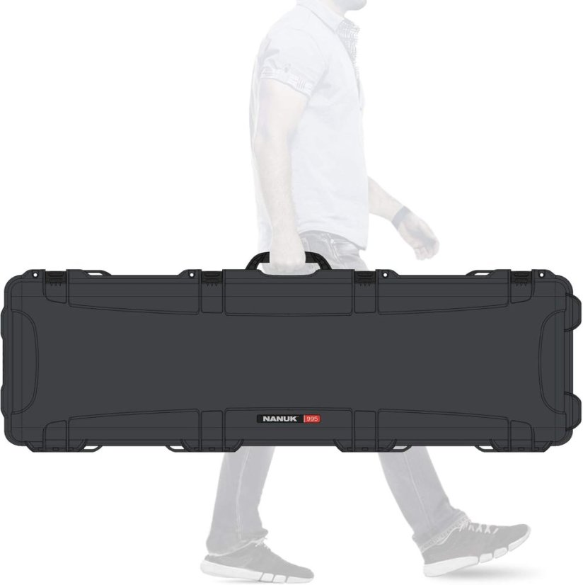 Nanuk 995 Case w/foam/TSA lock - Graphite