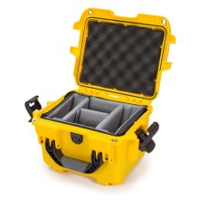 NANUK 908 Case w/padded divider - Yellow