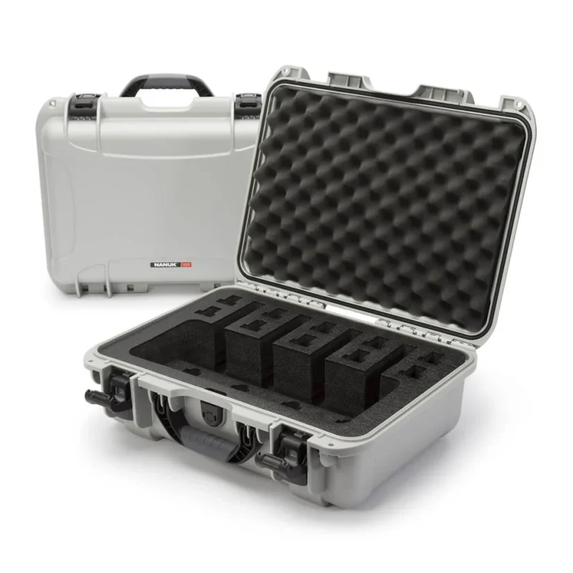 NANUK 925 4 Up Gun Case - Silver