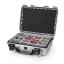 Nanuk 923 Case w/padded divider - Silver
