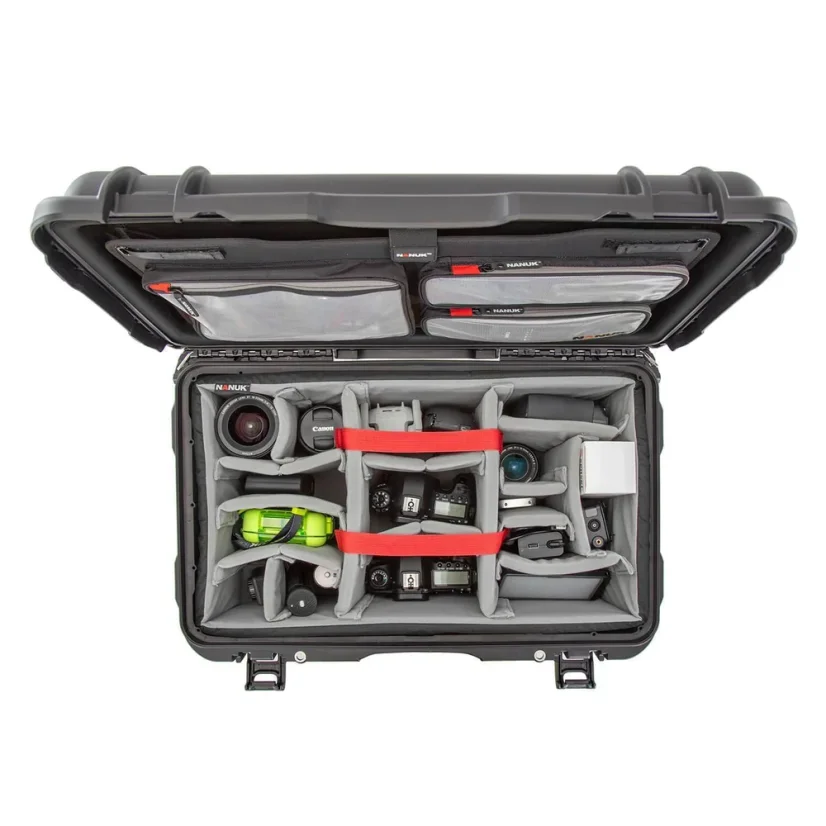 NANUK 938 Case Pro Photo Kit - Black