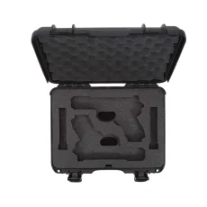 Nanuk 910 2 UP Gun Case w/glock - Black