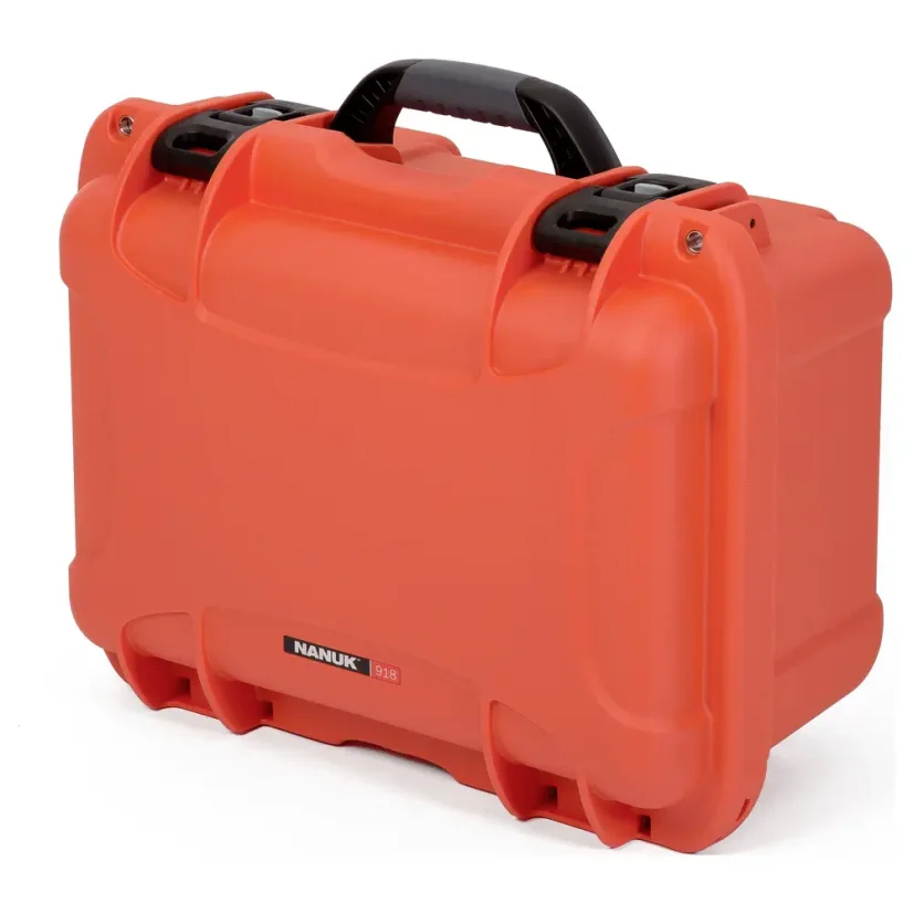 Nanuk 918 Case with Foam insert for revolver – Orange