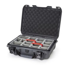Nanuk 923 Case w/padded divider - Graphite