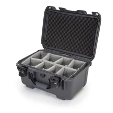 Nanuk 918 Case w/padded divider - Graphite