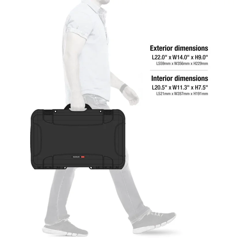 NANUK 935 Case Pro Photo Kit - Tan