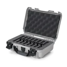 Nanuk 909 Case with Foam insert for 8 Knives - Silver
