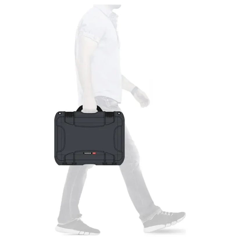 Nanuk 918 Case with Foam - Graphite