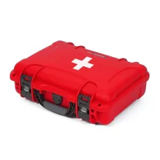 Nanuk 910 Case 910 – w/First Aid Logo - Red