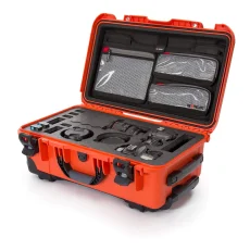 Nanuk 935 Case w/lid org. - w/f for 2 bodies DSLR - Orange