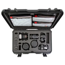 Nanuk 935 Case w/lid org. - w/f for 2 bodies DSLR - Black