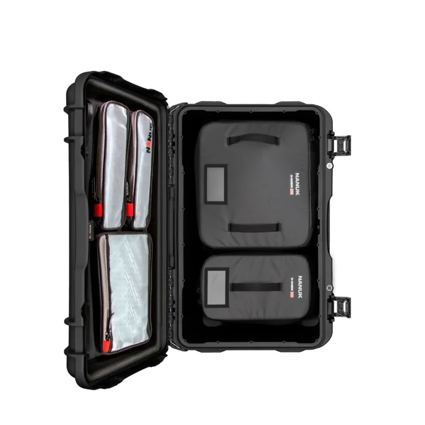 NANUK 938 Pro Photo with N-CUBIK bundle - Lid Org + N-Cubik 17S + 17M - Black
