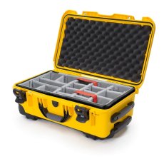 Nanuk 935 Case w/padded divider - Yellow