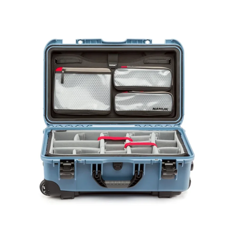 NANUK 935 Case Pro Photo Kit - Cyan