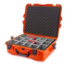 Nanuk 945 Case w/padded divider - Orange