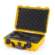Nanuk 910 2UP GUN Case w/classic gun - Yellow