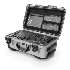 Nanuk 935 Case w/lid org. - w/f for 2 bodies DSLR - Silver