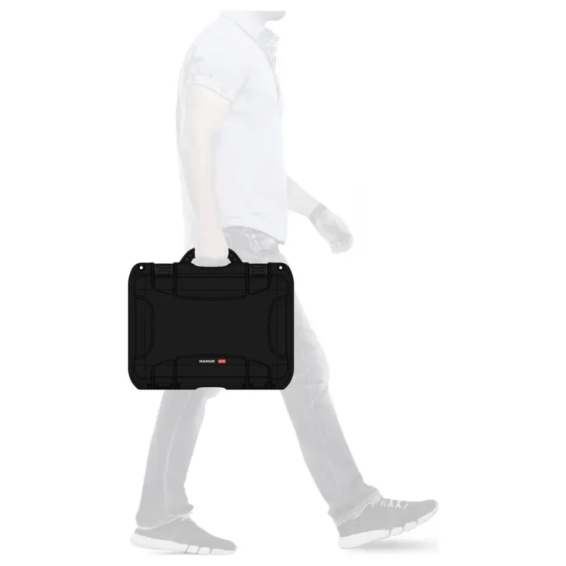 Nanuk 918 Case w/padded divider - Black