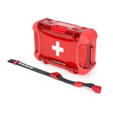Nanuk Case 330 empty – w/First Aid Logo - Red
