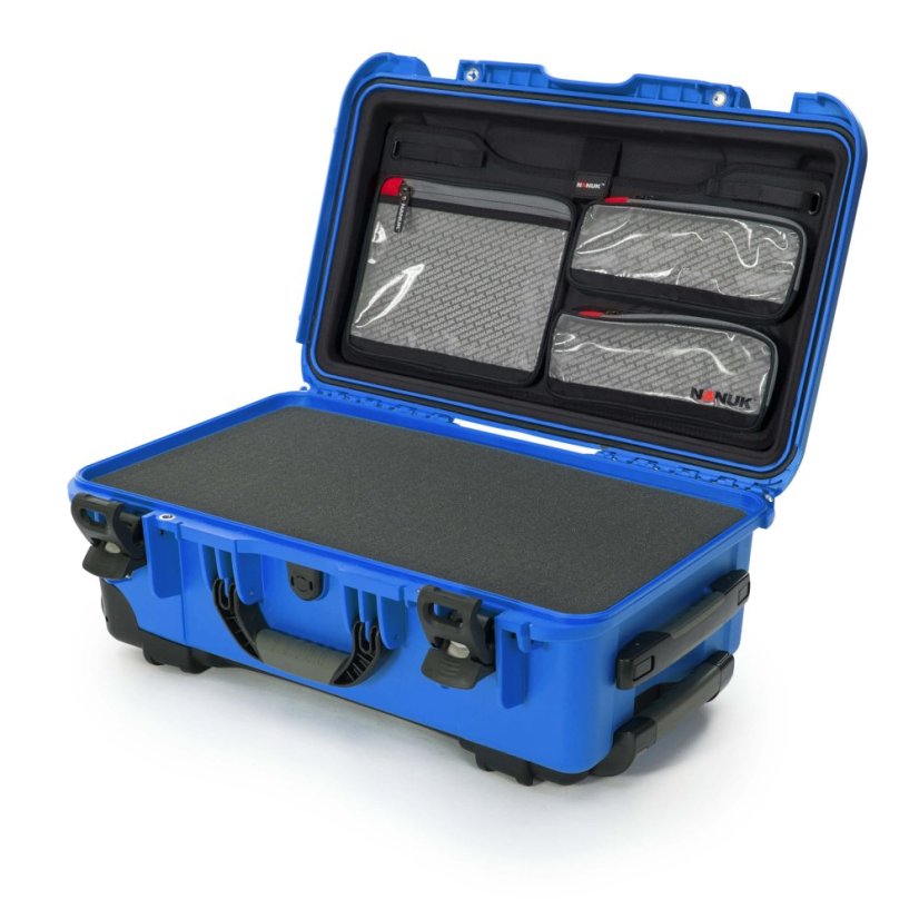 Nanuk 935 Case w/lid org./foam - Blue