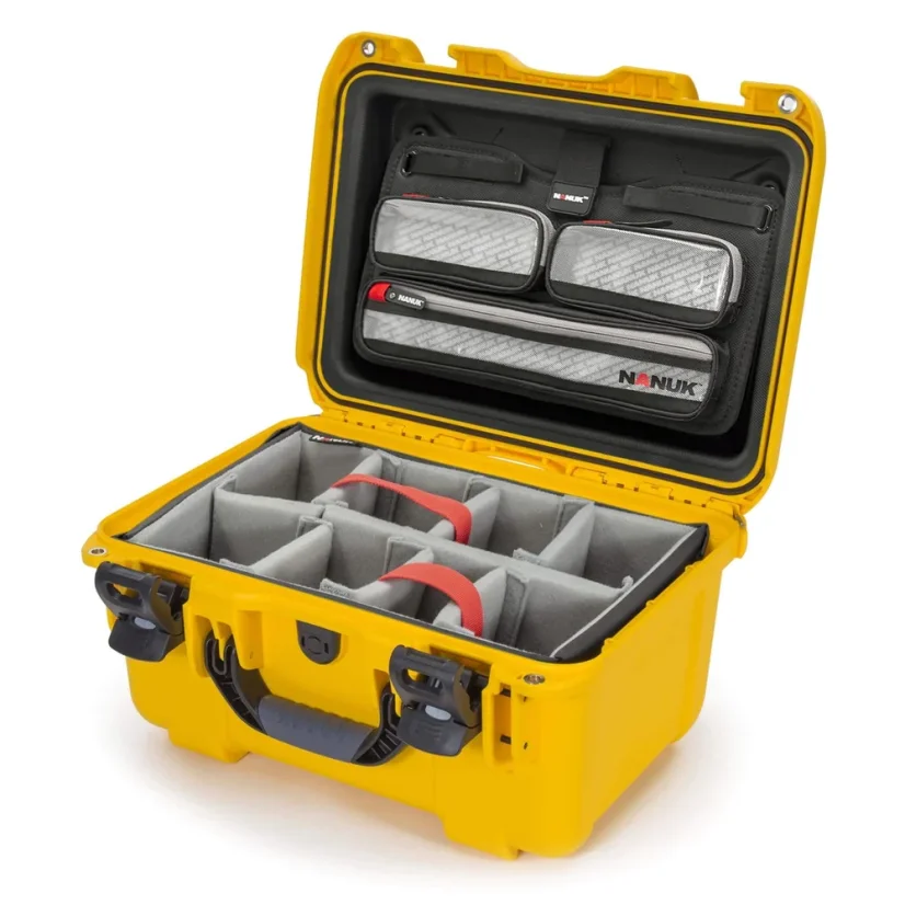 NANUK 918 Pro Photo Kit  - Yellow