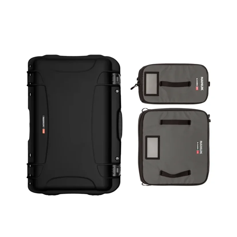 NANUK 938 Pro Photo with N-CUBIK bundle - Lid Org + N-Cubik 17S + 17M - Black