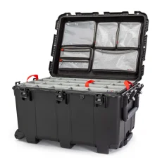 Nanuk 975 S Case Pro Photo Kit - Pull handle / Wheels - Black