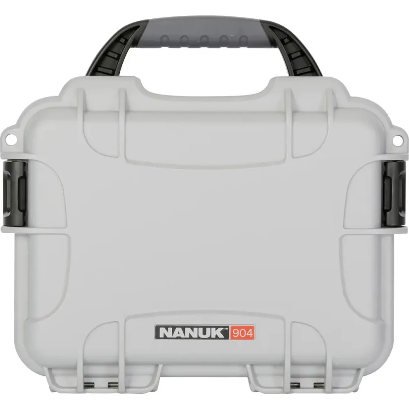 Nanuk 904 Case with Foam - Silver