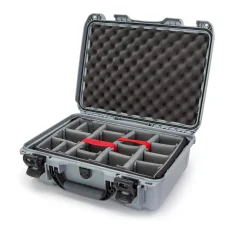 Nanuk 925 Case w/padded divider - Silver