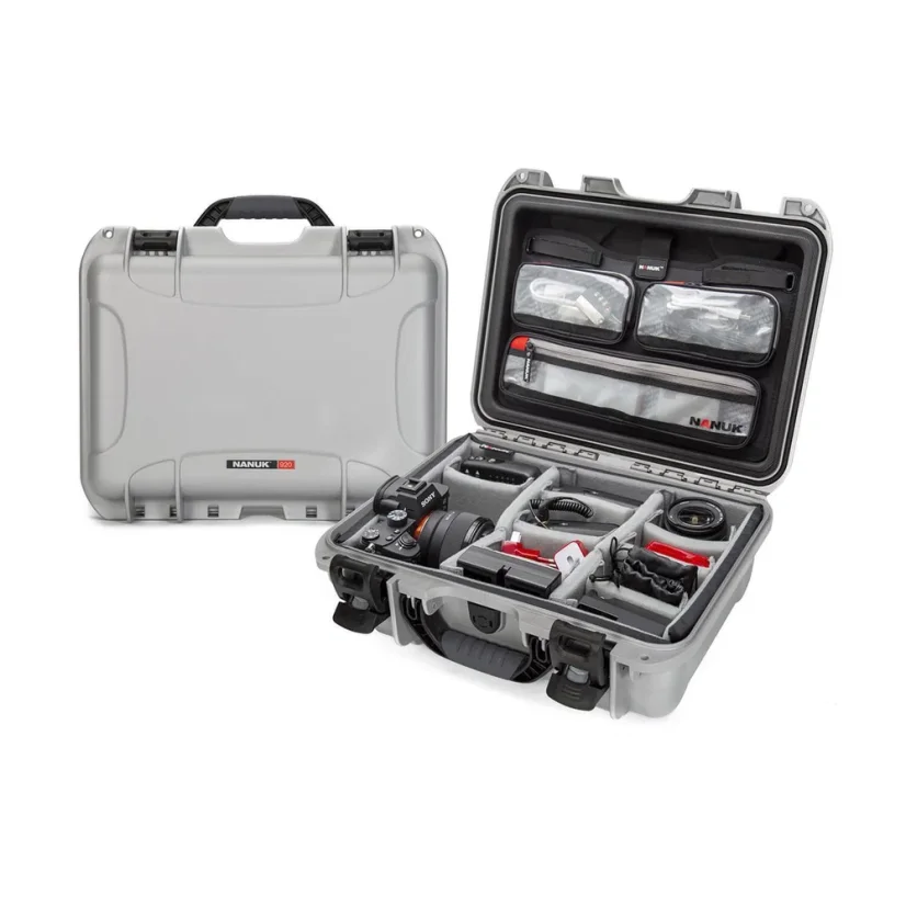 NANUK 920 Pro Photo Kit - Silver