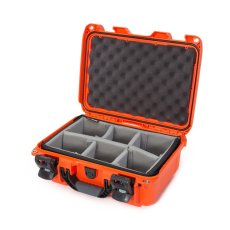 Nanuk 915 Case w/padded divider - Orange